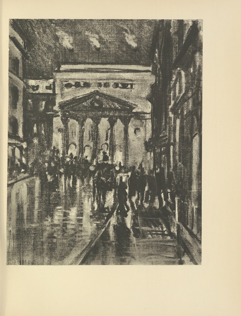 Joseph Pennell - Haymarket Theatre