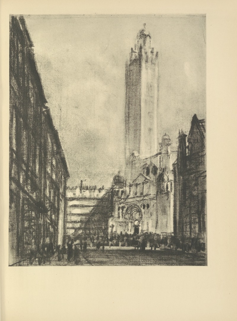 Joseph Pennell - The Cathedral, Westminster