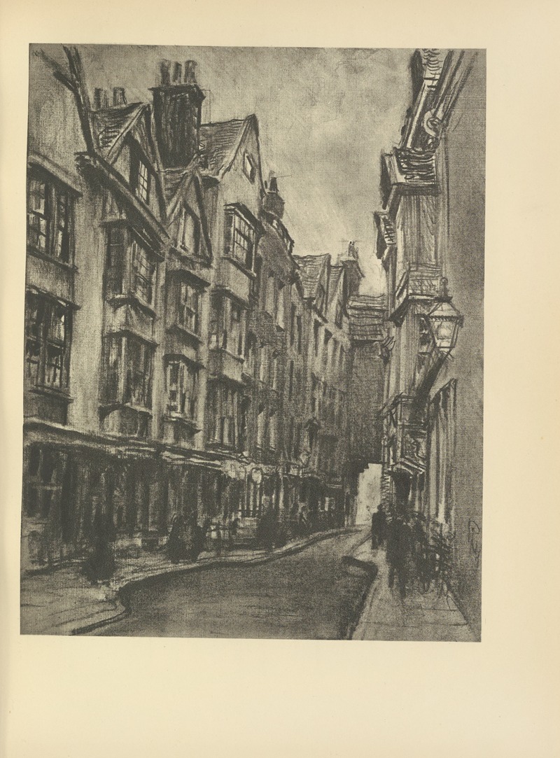 Joseph Pennell - Cloth Fair