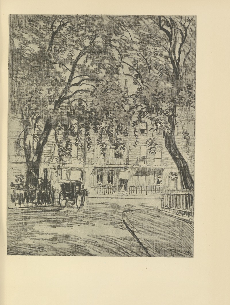 Joseph Pennell - Woburn Square