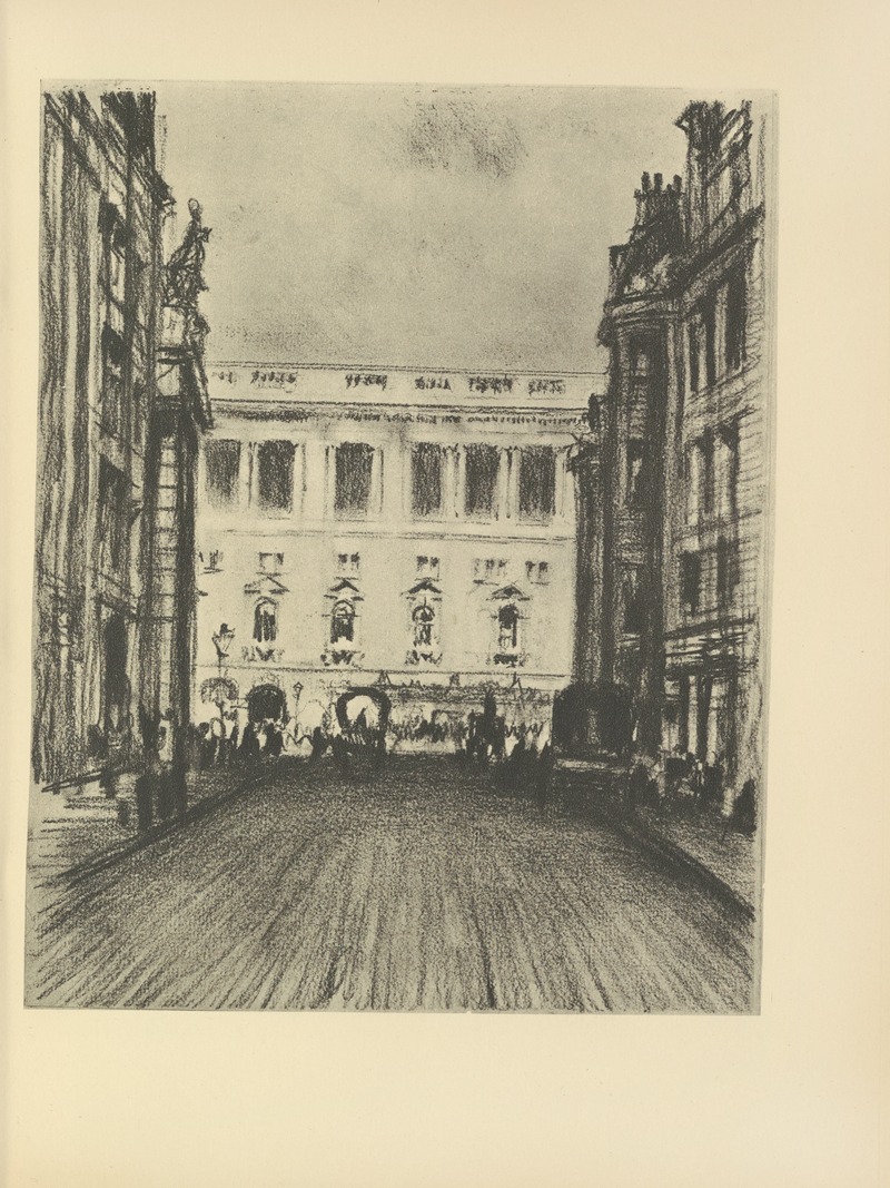 Joseph Pennell - The Gaiety