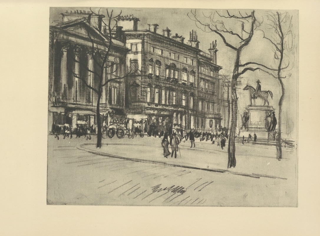 Joseph Pennell - Piccadilly Palaces