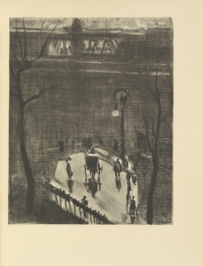 Joseph Pennell - Under Charing Cross