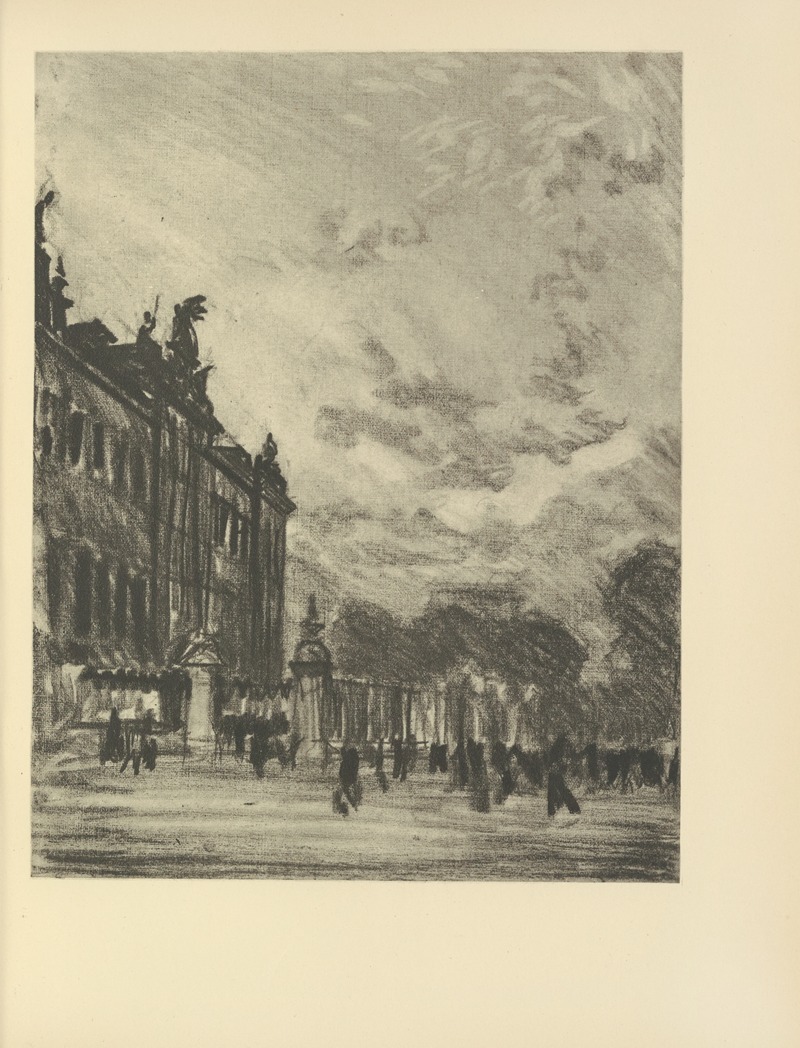 Joseph Pennell - Buckingham Palace