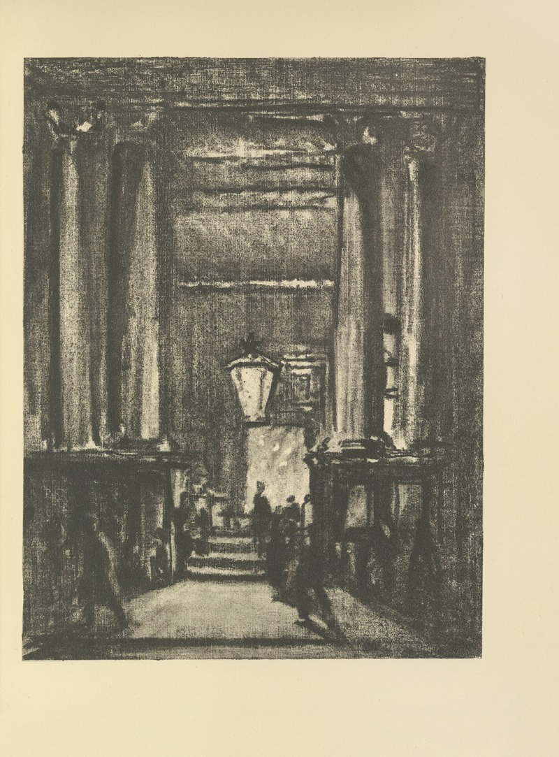Joseph Pennell - Exeter Hall