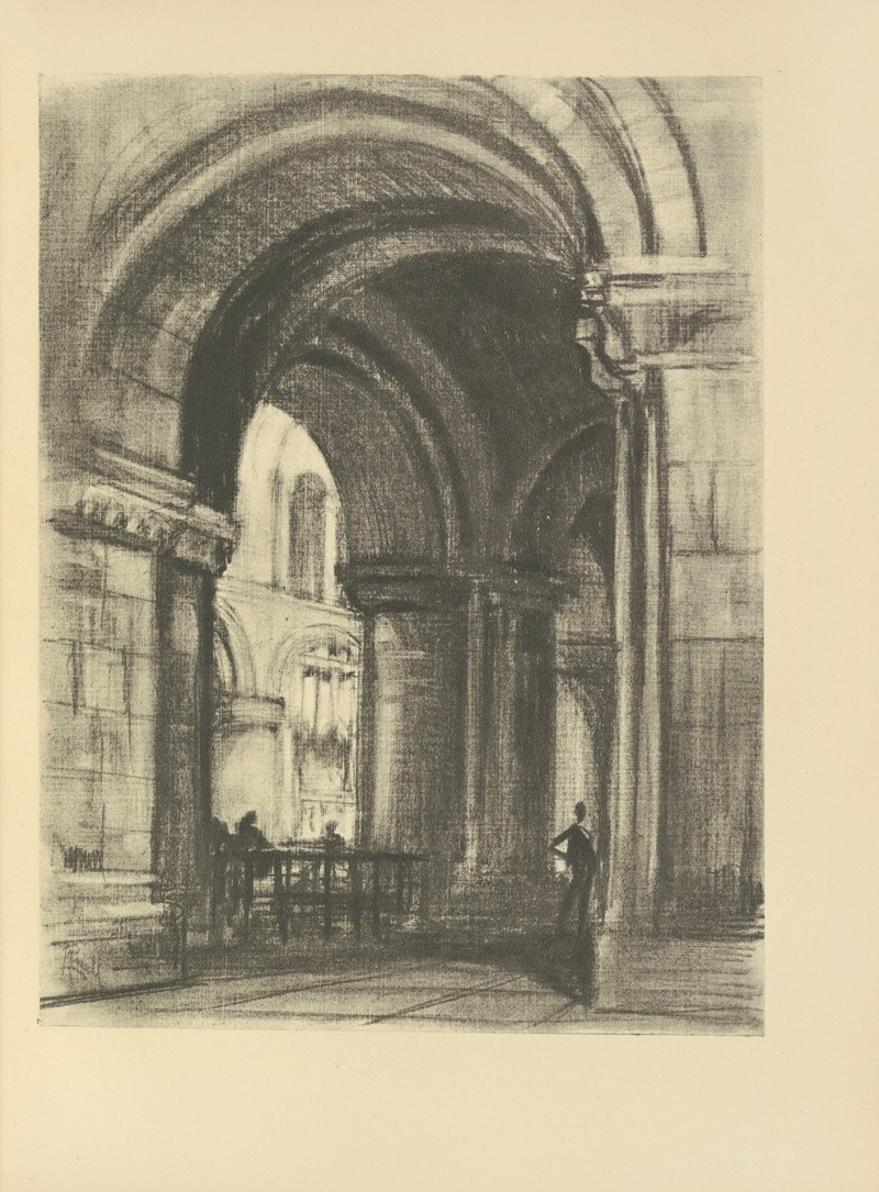 Joseph Pennell - Founder’s Tomb, St. Bartholomew the Great