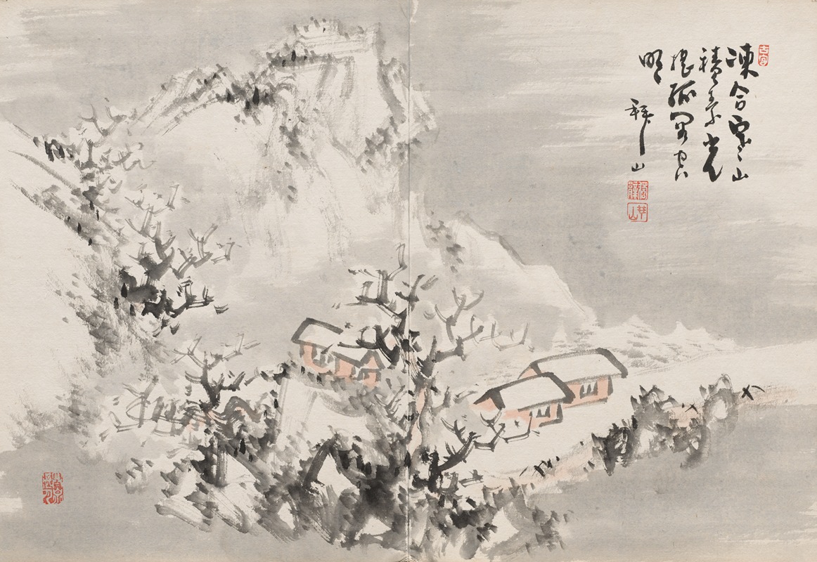 Yoshitsugu Haizan - Album of Paintings by Haizan Pl.14