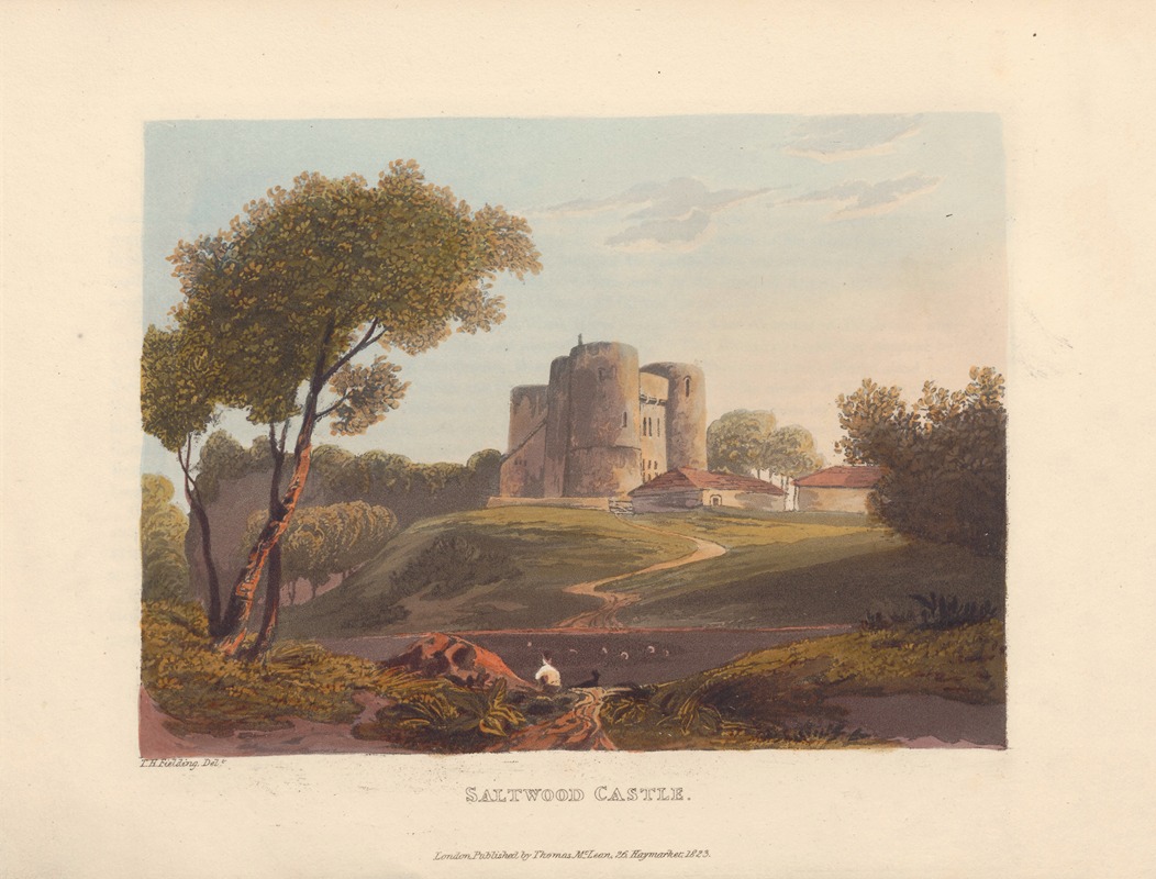 Theodore Henry Adolphus Fielding - Saltwood Castle