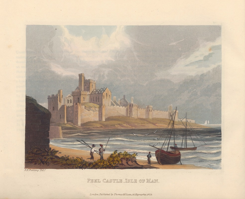 Theodore Henry Adolphus Fielding - Peel Castle, Isle of Man