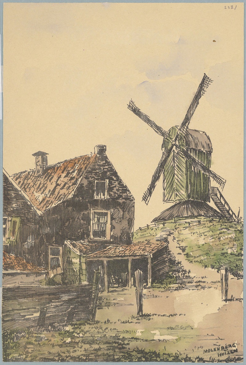 Bob Brobbel - De enige in Noord-Holland bewaard gebleven standerdmolen