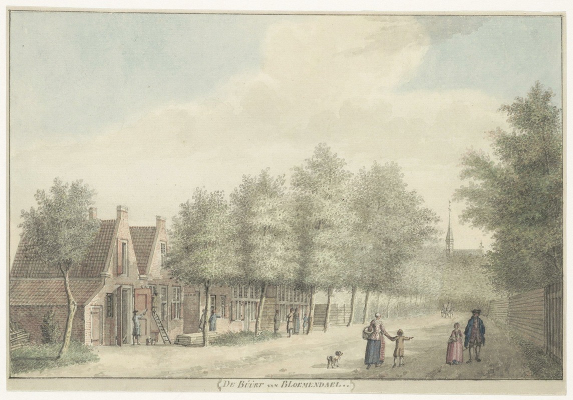 Hermanus Petrus Schouten - De Buurt van Bloemendael