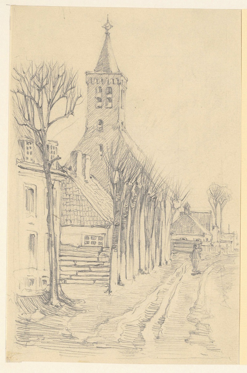 Jacobus Gerardus Veldheer - Kerk en omgeving