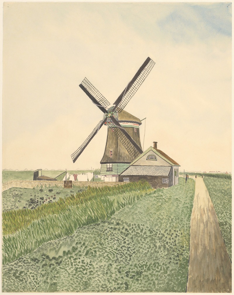 Johannes Nicolaas Eijman - Molen De Woudaap