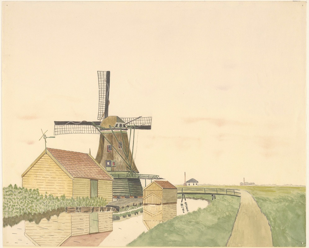 Johannes Nicolaas Eijman - molen; De Blauwe Adelaar