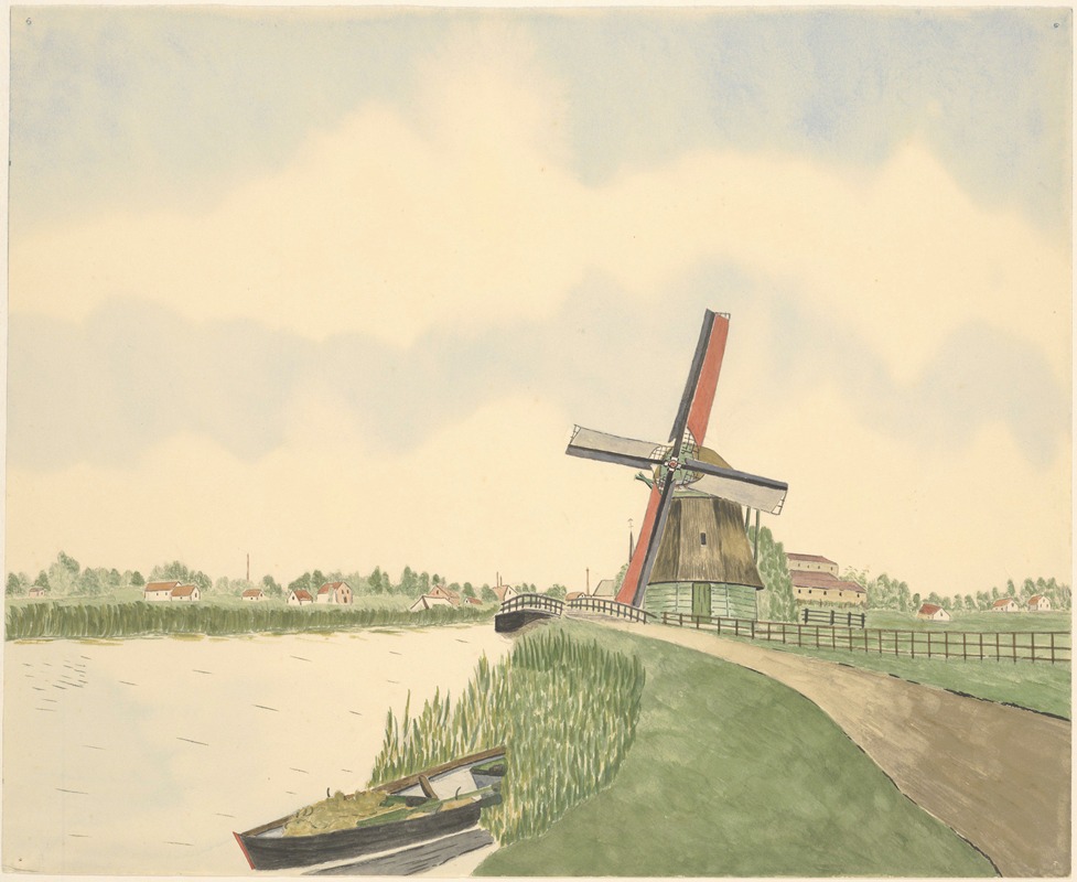 Johannes Nicolaas Eijman - molen; De Palmboom