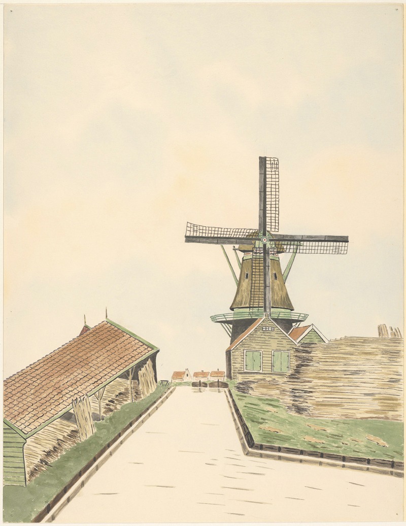 Johannes Nicolaas Eijman - molen; Houtzaagmolen Het Klaverblad