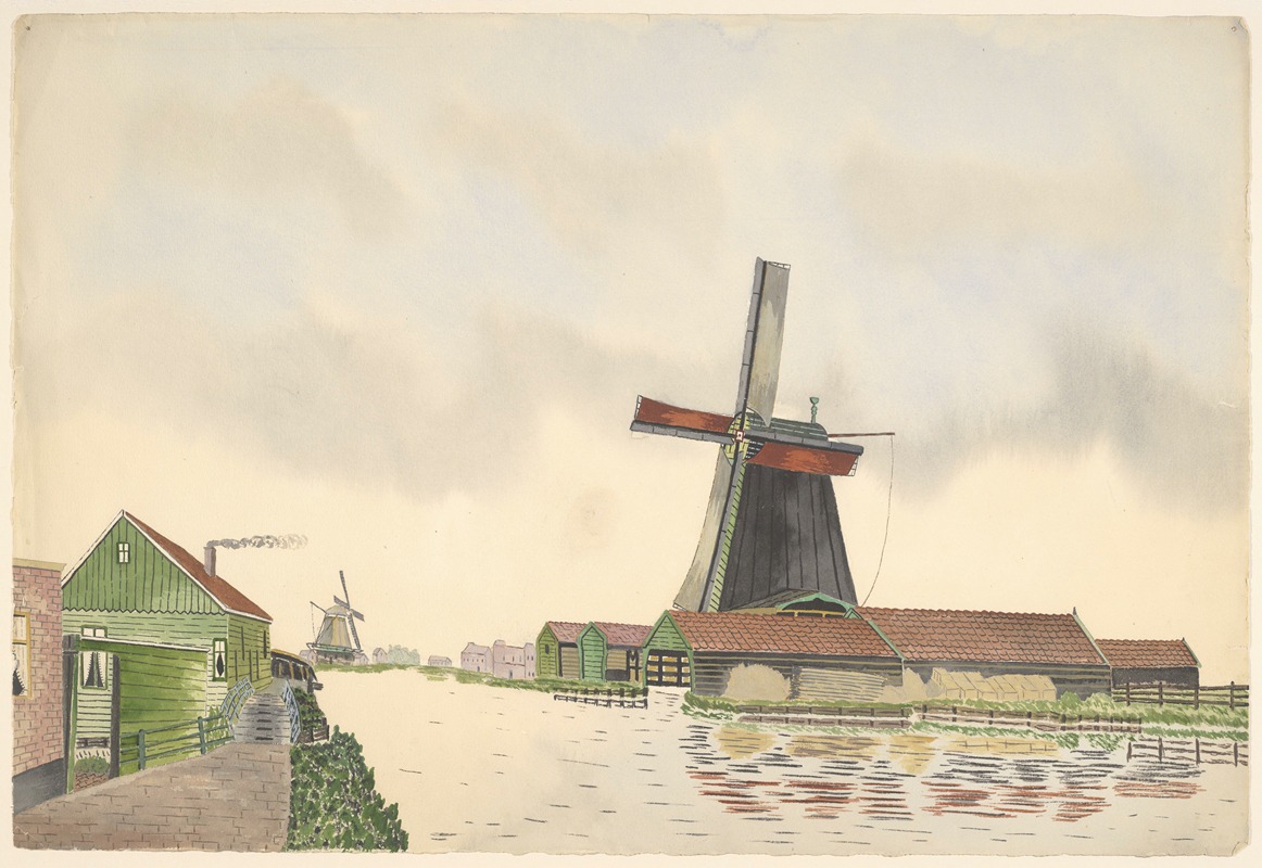 Johannes Nicolaas Eijman - molens; houtzaagmolen De Smit, en De Vriendschap