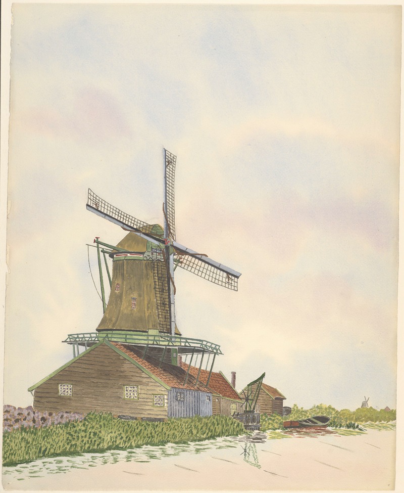Johannes Nicolaas Eijman - molens; molen De Duinjager, Oostzijderveld
