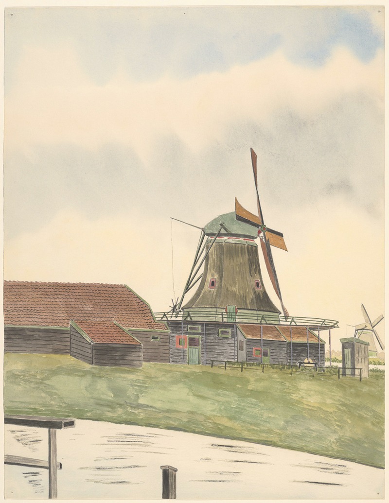 Johannes Nicolaas Eijman - molens; molen De Zaadzaaier aan de Hemmes