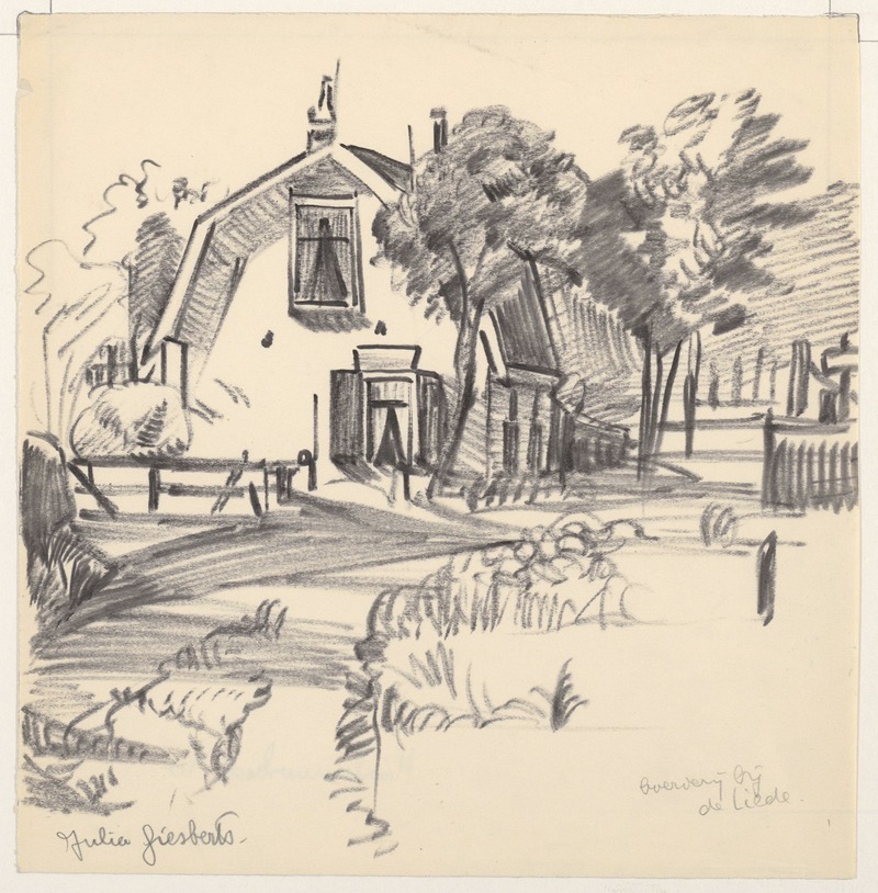 Julia Giesberts - Boerderij bij de Liede