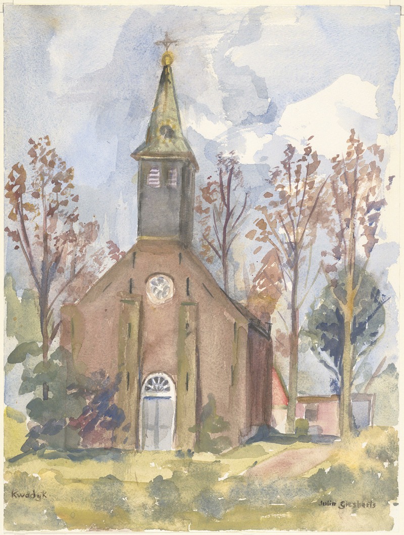 Julia Giesberts - De Kerk te Kwadijk