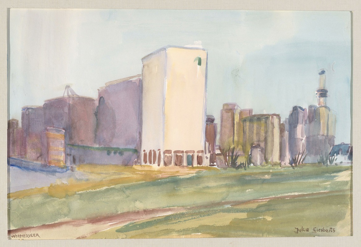 Julia Giesberts - Fabrieken; industrie in Wormerveer.
