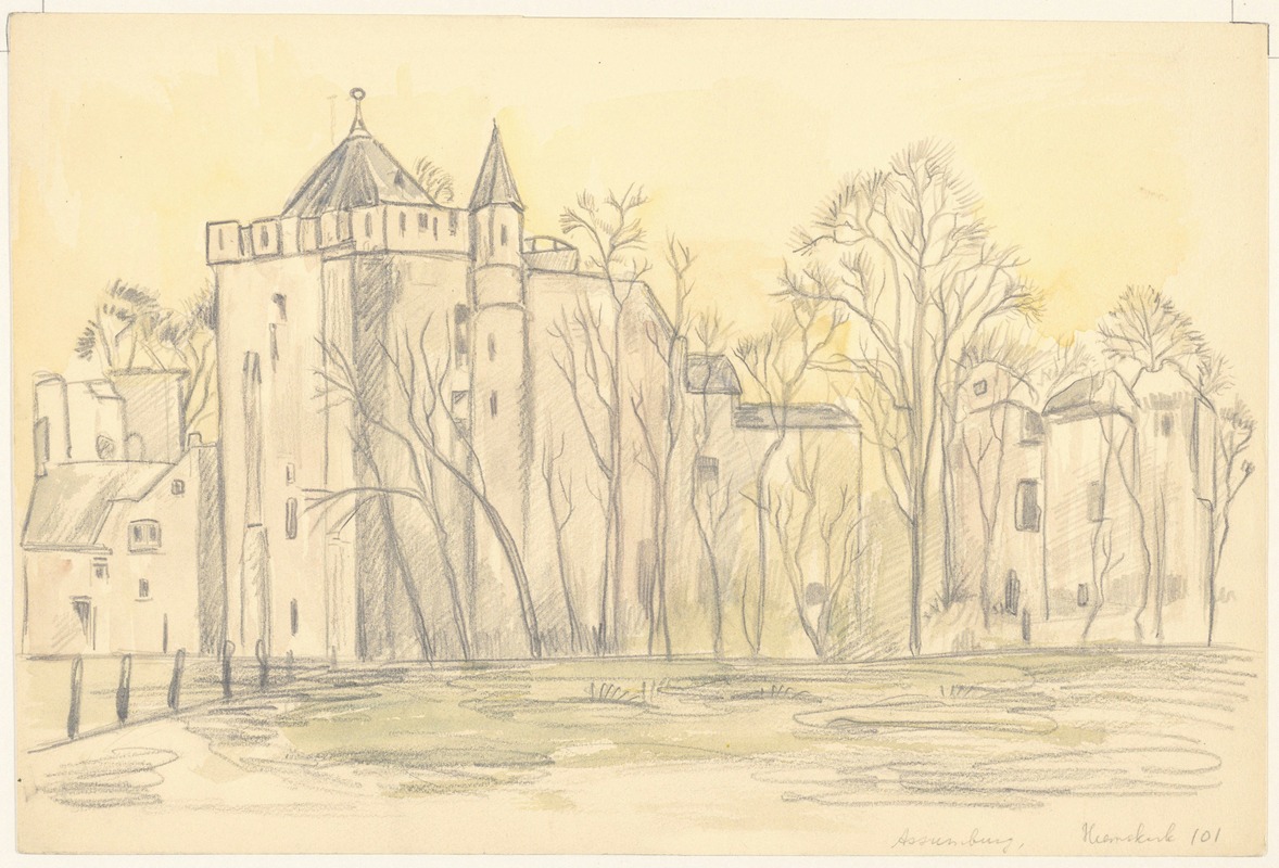 Julia Giesberts - Kasteel Assumburg te Heemskerk.
