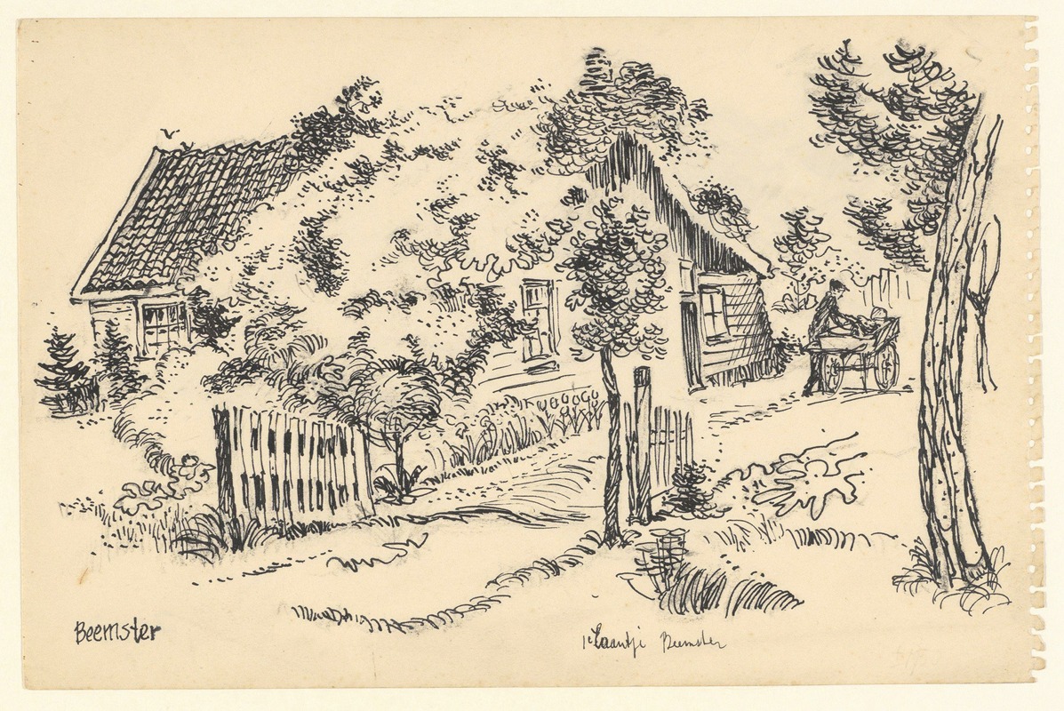 Maarten Oortwijn - Boerderij aan het 1ste Laantje.