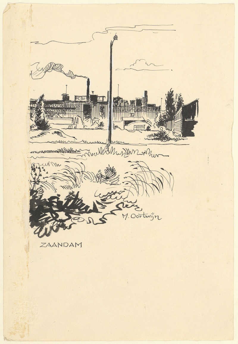 Maarten Oortwijn - Gezicht te Zaandam.