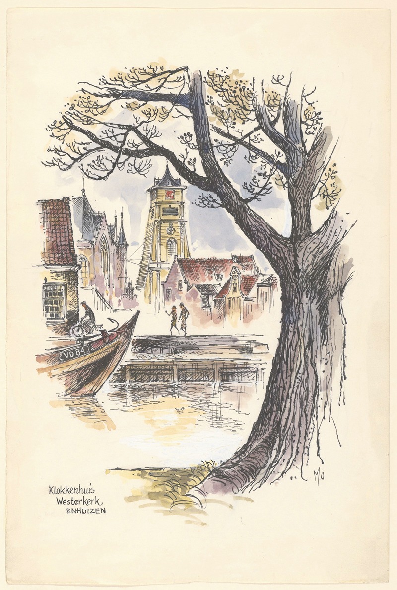 Maarten Oortwijn - Klokkenhuis van de Westerkerk