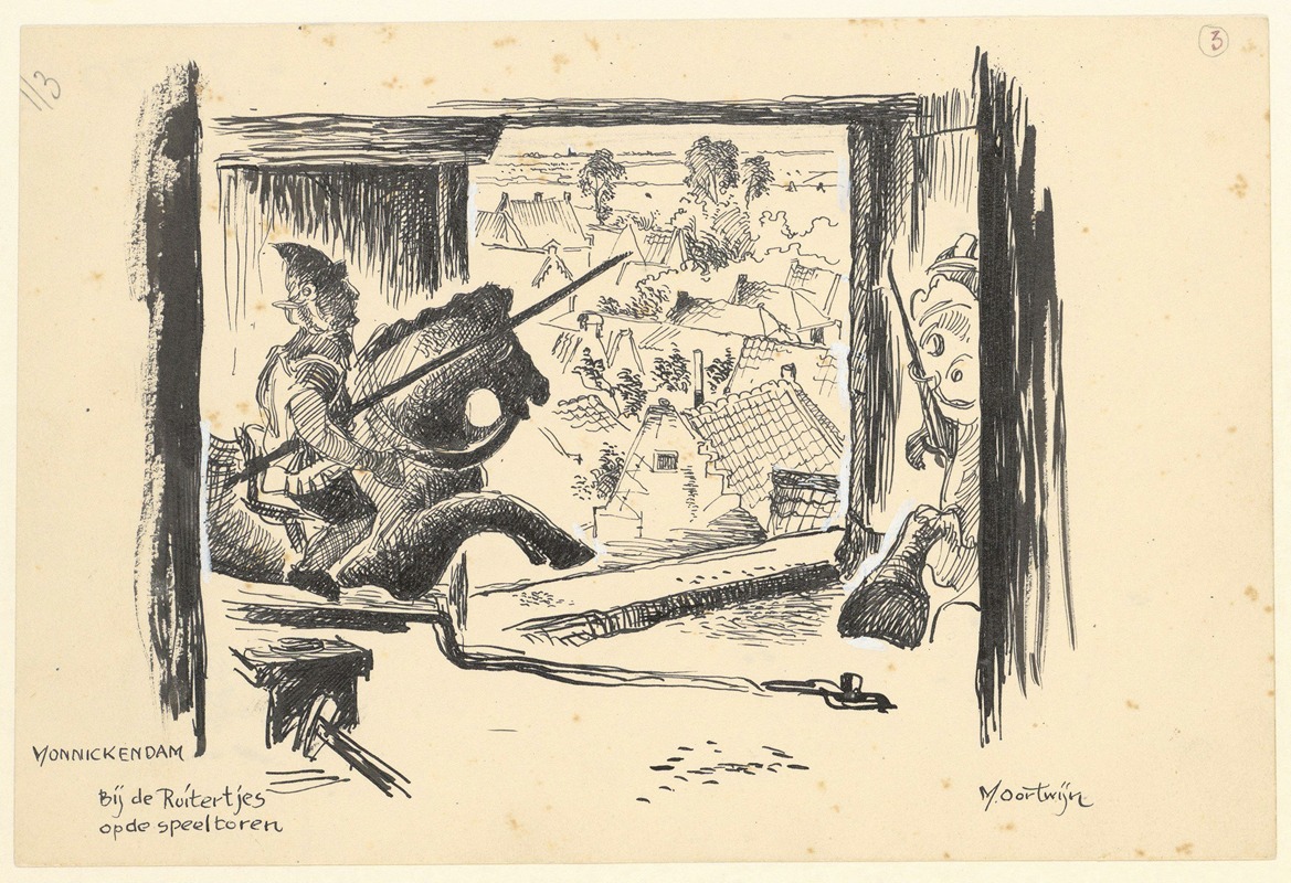 Maarten Oortwijn - Ruitertjes in de speeltoren.