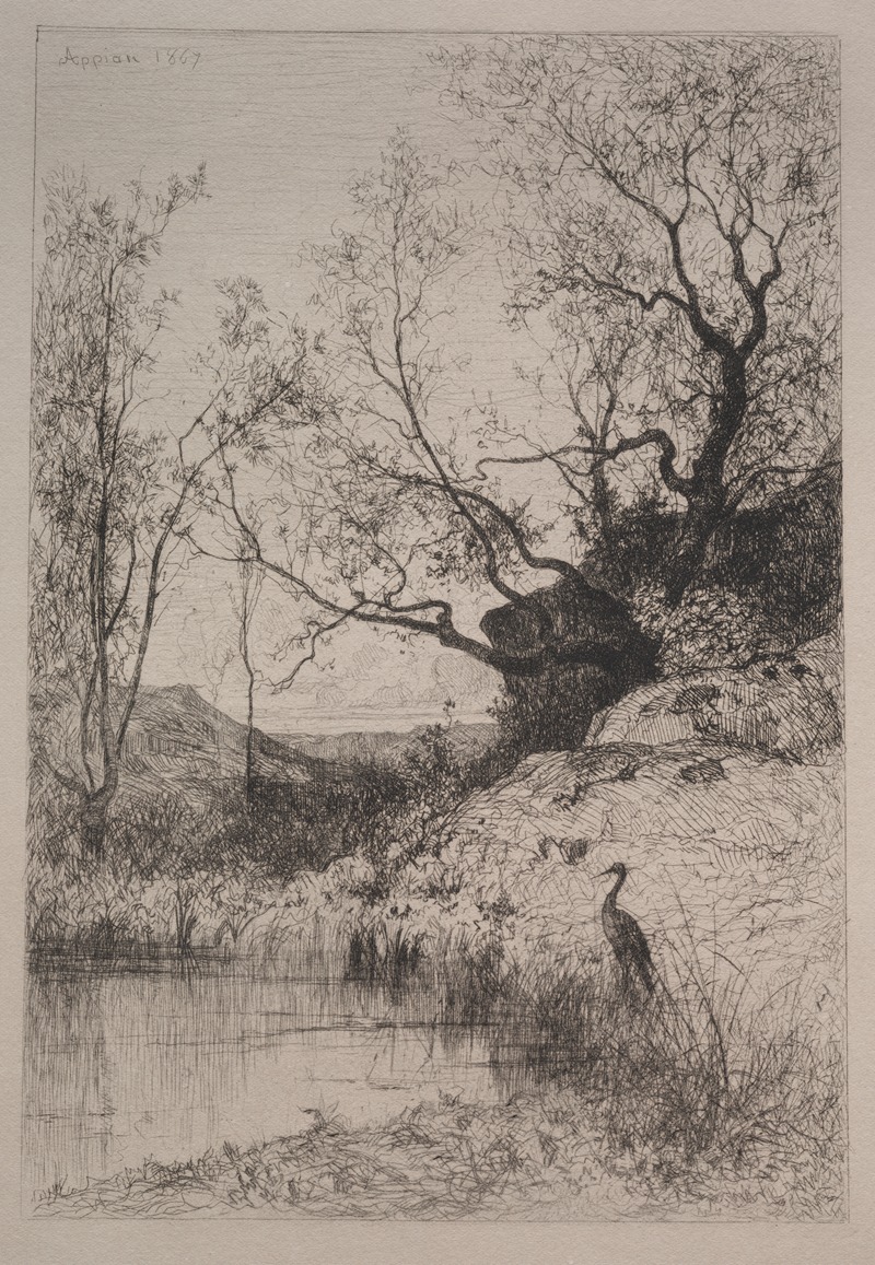 Adolphe Appian - A Pond
