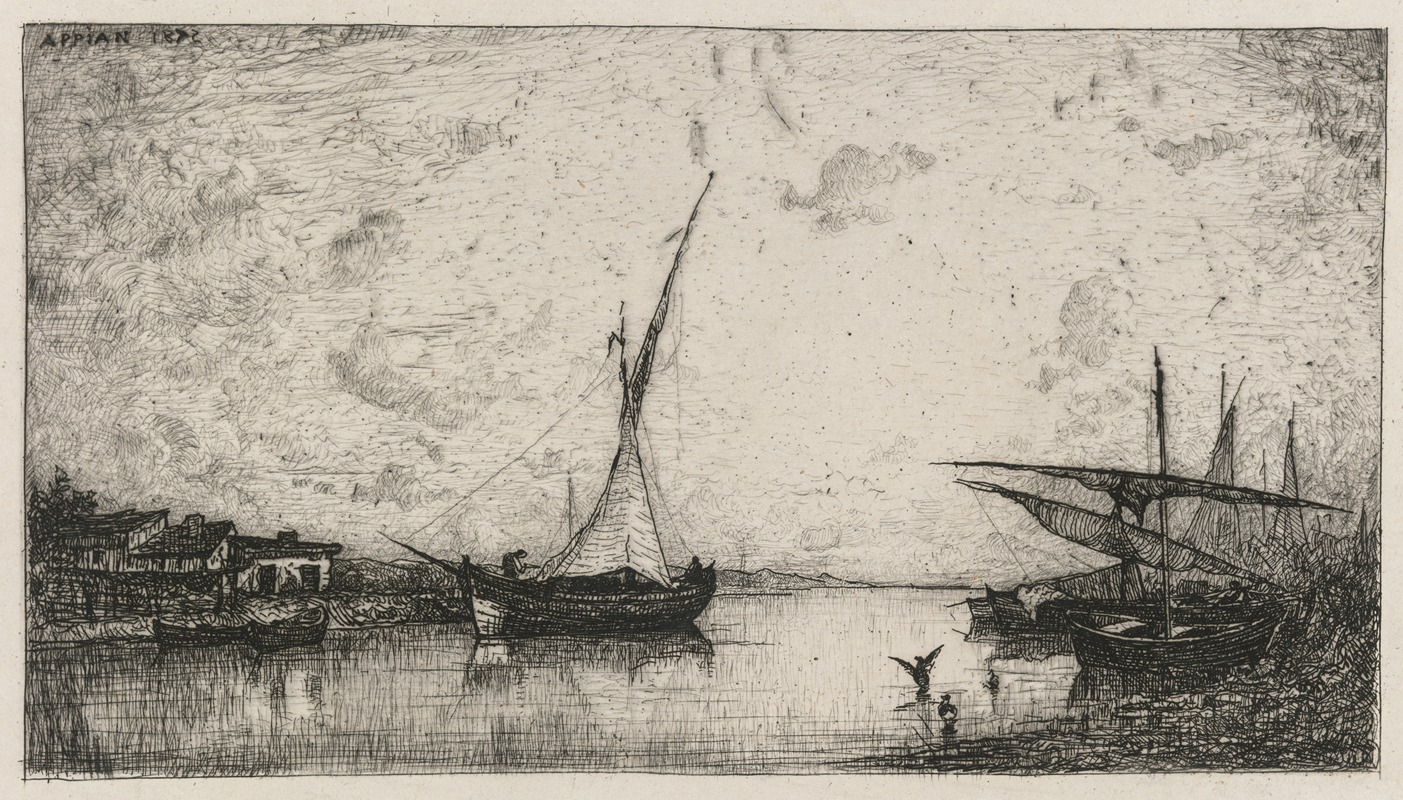Adolphe Appian - Canal aux Martigues
