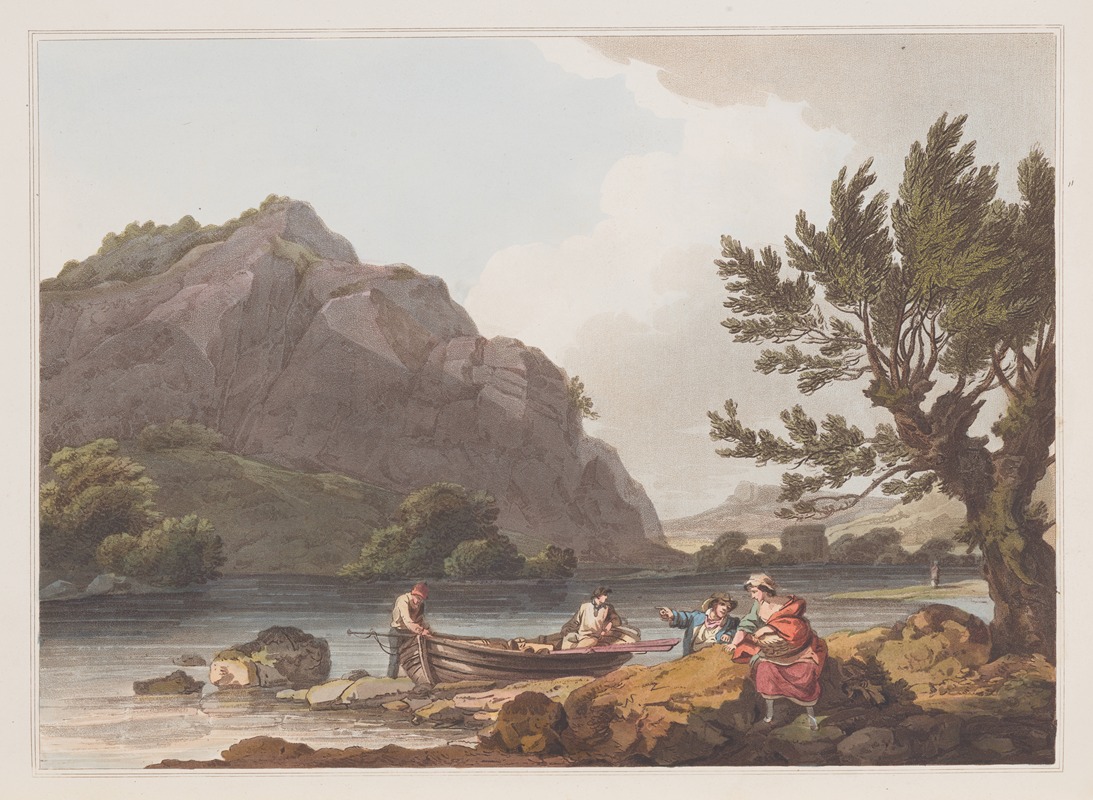 Philip James de Loutherbourg - Winander Mere