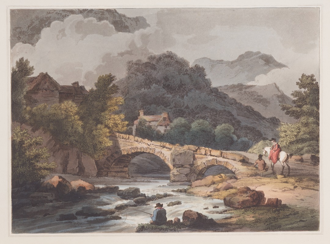 Philip James de Loutherbourg - Brathay Bridge