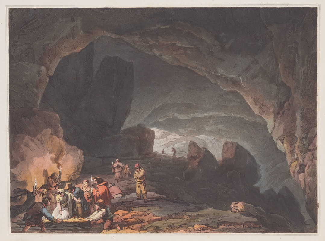 Philip James de Loutherbourg - Peak’s Hole, Derbyshire