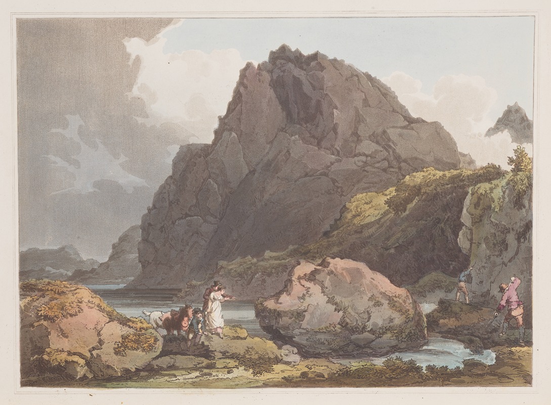 Philip James de Loutherbourg - Llyn Ogween