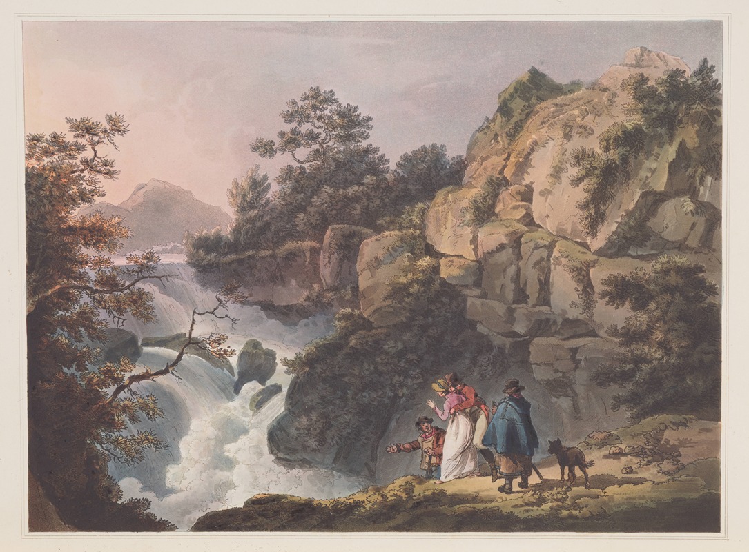 Philip James de Loutherbourg - Cataract on the Llugwy