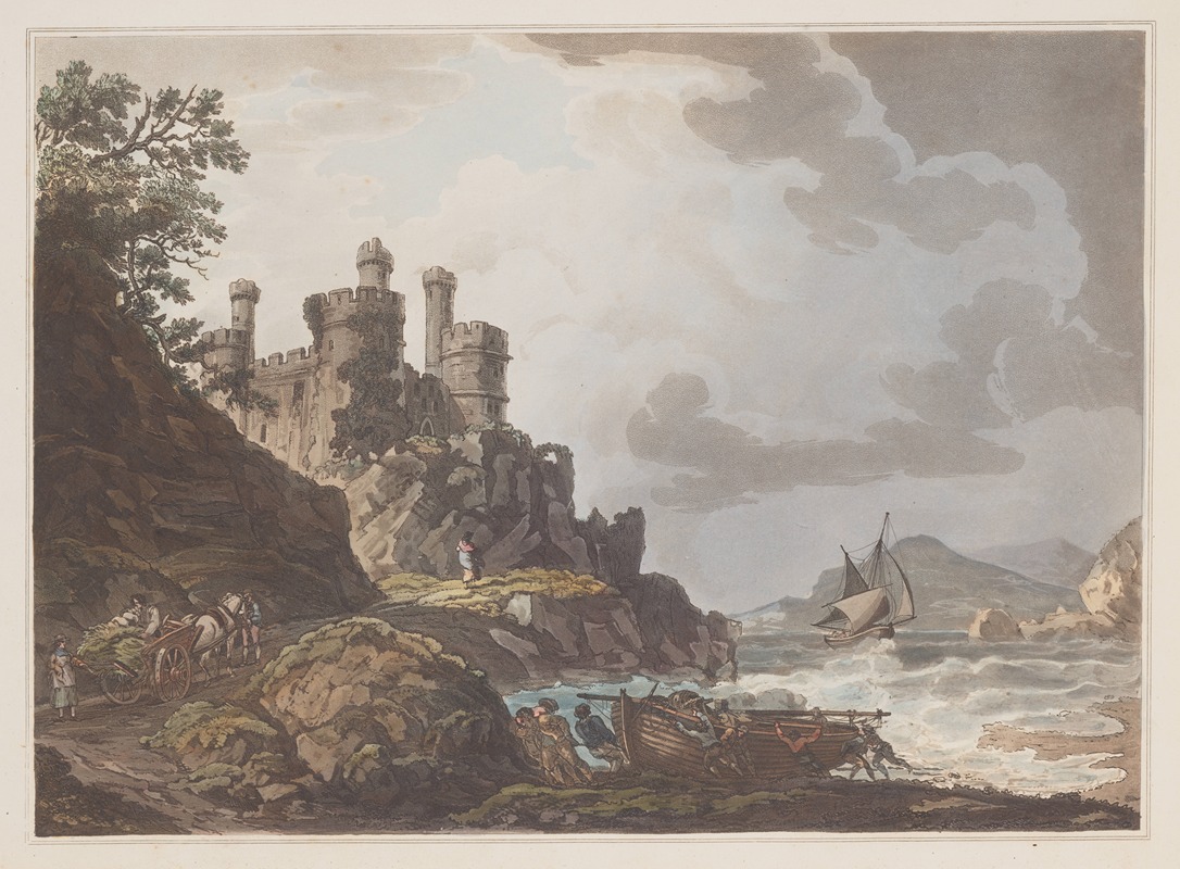 Philip James de Loutherbourg - Conway Castle