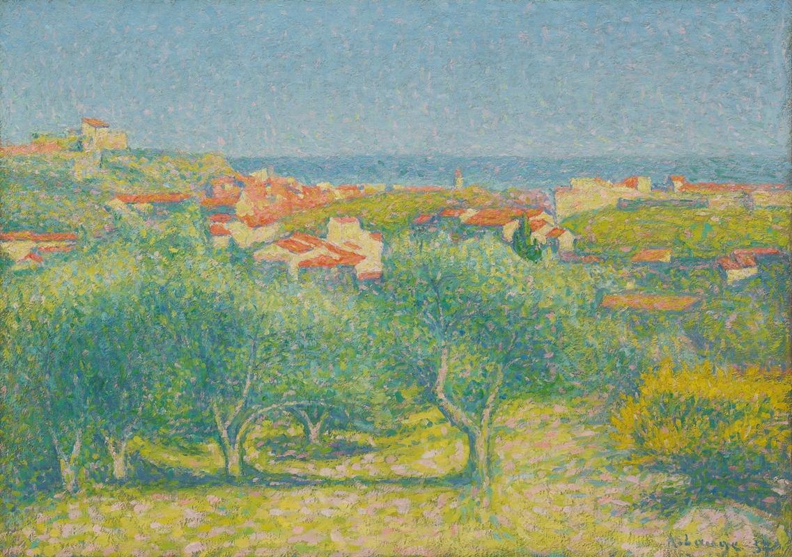 Achille Laugé - Vue de Collioure