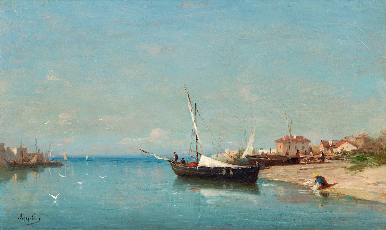 Adolphe Appian - Bord de mer