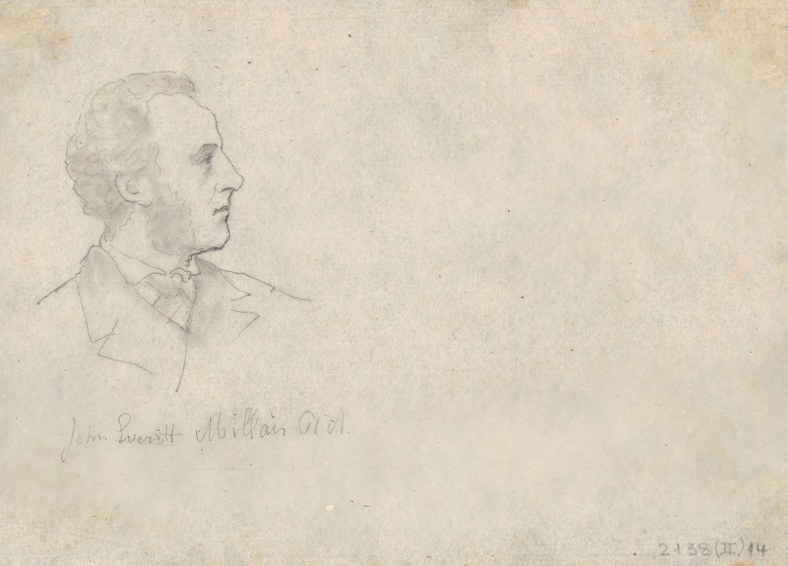 Nicaise De Keyser - The Painter John Everett Millais