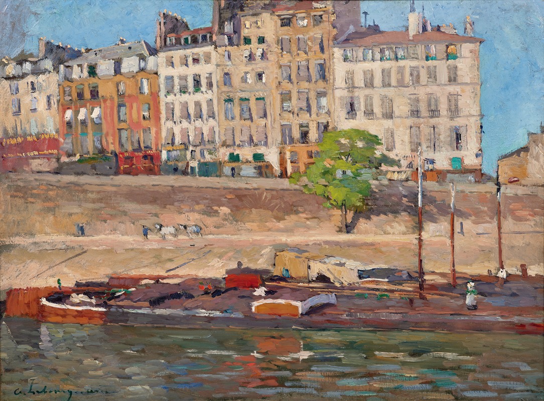 Albert Lebourg - La Seine à Paris