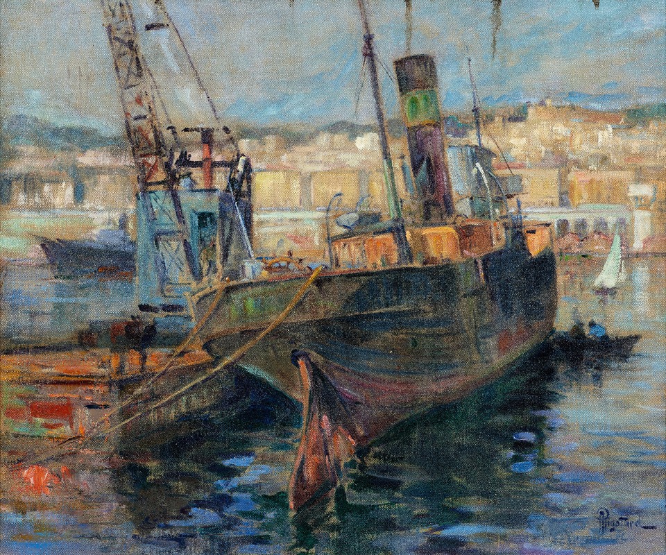 Alexandre Rigotard - Port d’Alger