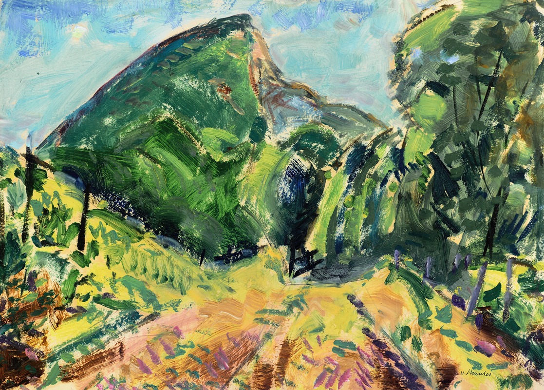 Alfred Henry Maurer - Landscape