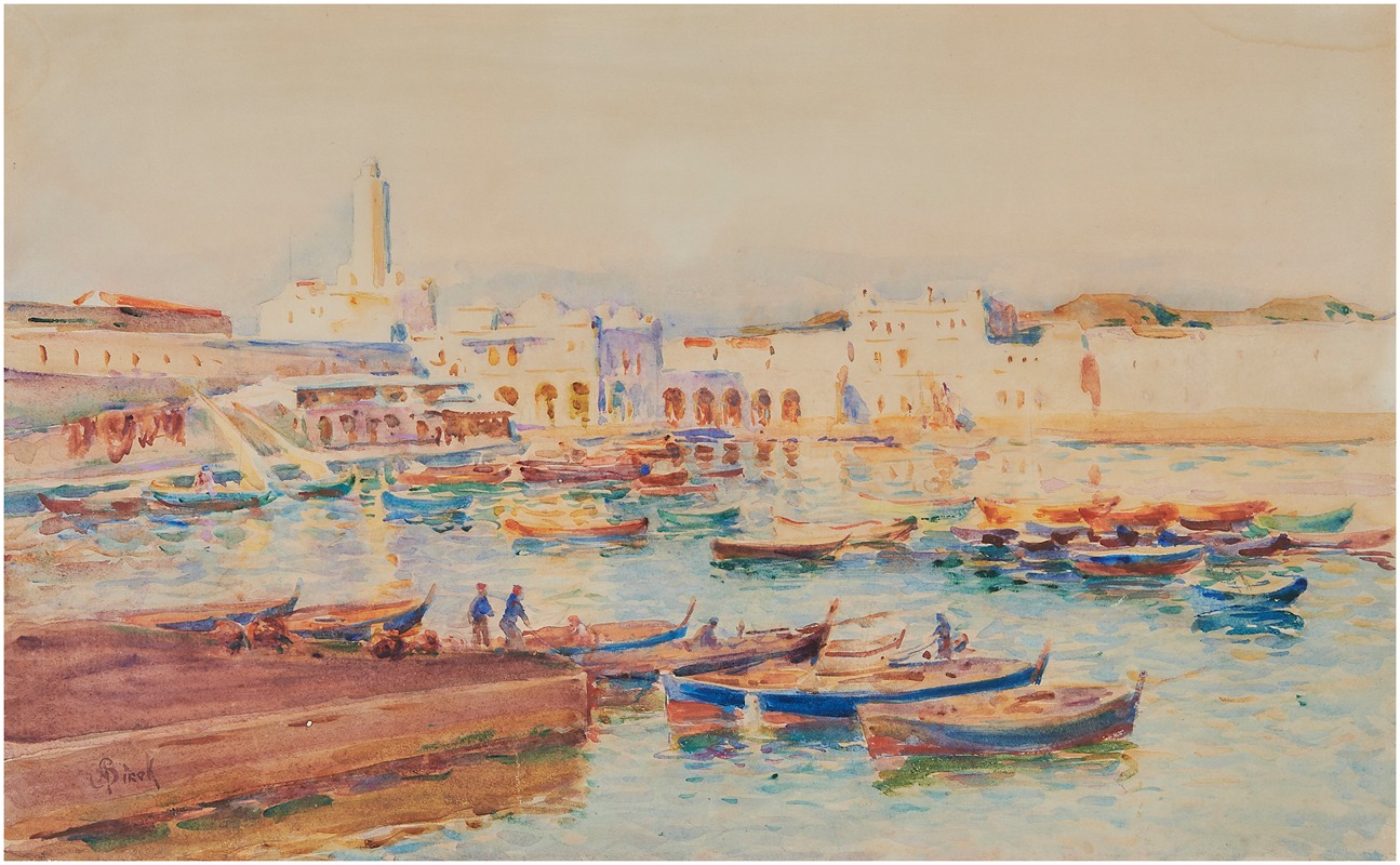 Alphonse Birck - Port d’Alger