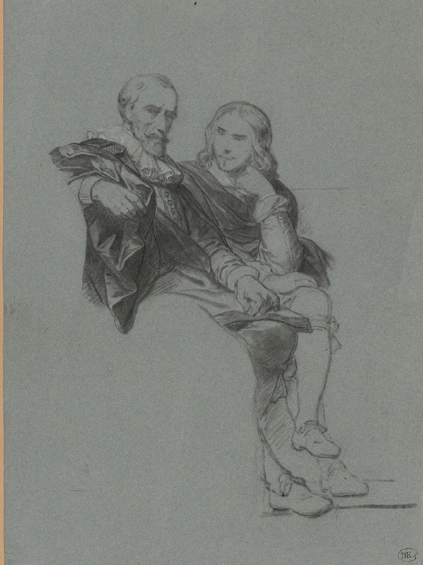 Nicaise De Keyser - The Painters Joos de Momper II and Frans Francken II