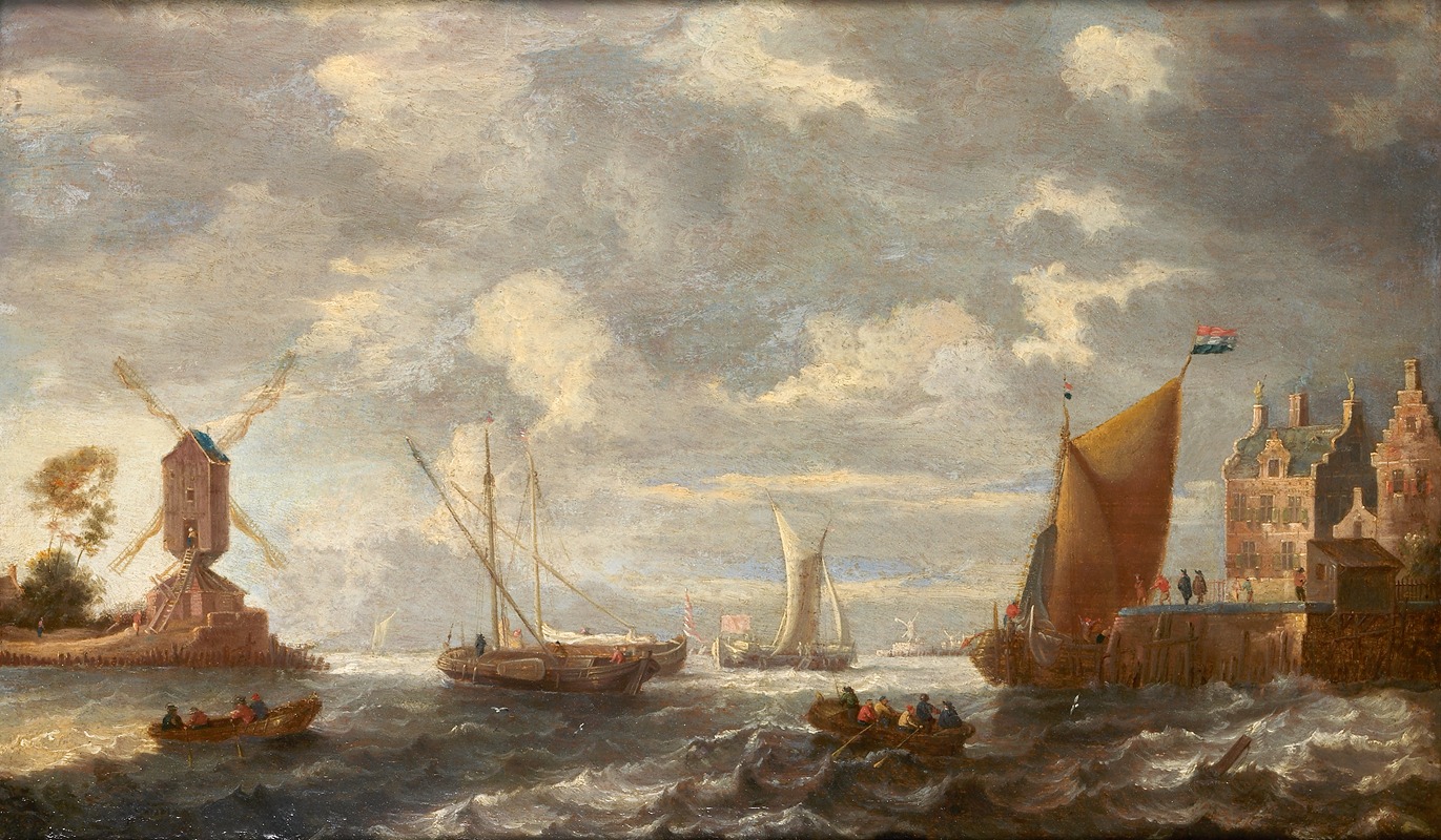Bonaventura Peeters the Elder - Havengezicht