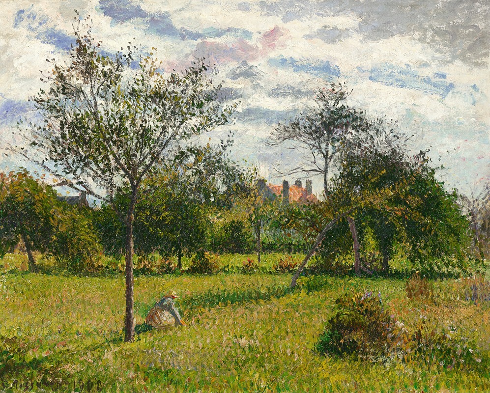 Camille Pissarro - Matin, soleil d’automne à Eragny
