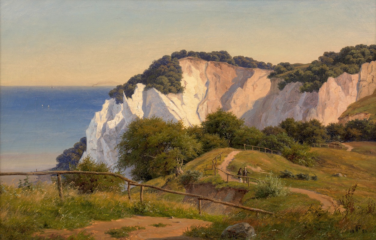 Carsten Henrichsen - Une journée d’été aux falaises de Møn
